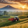 Petani milenial di Bone menggunakan alat pertanian modern