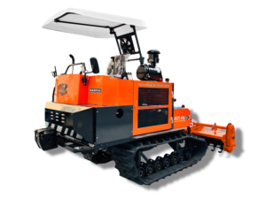 crawler tractor with implement (1)